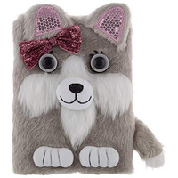 Mirada Bow Bow The Puppy Plush Notebook