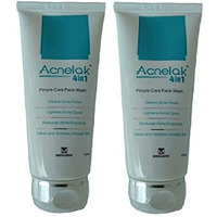 Acnelak Face Wash, White, 100 Ml (Pack Of 2)