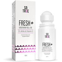 Sotrue Fresh+ Underarm Roll On Deodorant For Women, 5% Aha & Vitamin C, Controls Odour & Brightens Skin, Alcohol-Free, 40Ml