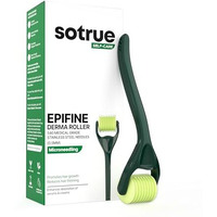 Sotrue Epifine Derma Roller For Hair Growth 0.5 Mm With 540 Medical Grade Stainless Steel Needles | Repairs Damaged Hair, Activates Hair Follicles | For Face, Hair Fall & Hair Thickening | Reduces Acne Scars | Safe & Effective To Use