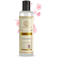 Khadi Natural Rose Water Herbal Skin Toner| Keeps Skin Scented And Moisturized| Maintain Skin's Ph Balance| Prevents Acne| Suitable For All Skin Types| 210Ml