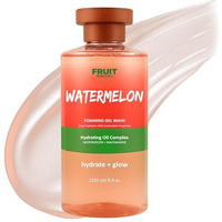 Fruit Essentials Watermelon Foaming Gel Wash | Hydrating Oil Complex With Watermelon & Niacinamide | Deep Hydration & Antioxidant Properties | 250Ml (Pack Of 1)