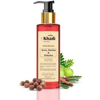 Khadi Omorose Herbal Amla And Reetha & Shikakai Shampoo,210Ml