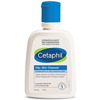 Cetaphil Oily Skin Cleanser , Daily Face Wash For Oily, Acne Prone Skin , Gentle Foaming, 125Ml