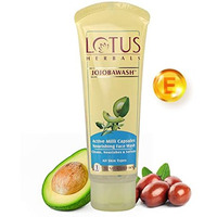 Lotus Herbals Jojoba Face Wash, Active Milli Capsules, 120G