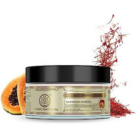 Khadi Natural Saffron And Papaya Herbal Anti Wrinkle Cream, 50G|Prevents Premature Aging|Skin Brightening Properties|Enhances Natural Radiance|Suitable For All Types Of Skin