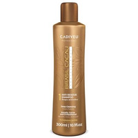 Brasil Cacau Anti Residue Hair Shampoo With Keratin, Cocoa And D-Panthenol For Deep Cleaning, Freezy, Dull, Dry And Damaged Hairs, Restores Shine, Softness And Rejuvinates The Hair - 300Ml