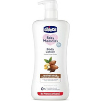 Chicco Baby Moments Body Lotion For Babies, 650Ml | Almond Milk & Murumuru Butter|Quick Absorb Formula & Natural Ingredients For Soft Skin | Dermatologically Tested|Parabens & Phenoxyethanol Free