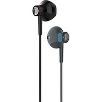 Tessco (Ch-239) Digital Stereo In-Ear Wired Metal Universal Earphones Stereo Bass Noise Canceling Sport Headsets With Mic & Volume Control (Black)
