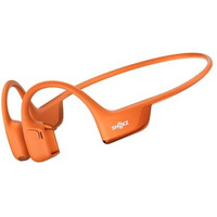 Shokz Openrun Pro 2 Mini Bone Conduction Sport Headphones, Open-Ear Wireless Earphones With Bluetooth 5.3, Noise Cancelling Mics, Ip55 Waterproof, 12H Playtime For Running, Usb-C Qiuck Charge (Orange)