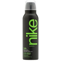 Nike Unisex Ultra Green Man Fresh Scent Deodorant Spray 200Ml, Pack Of 1