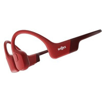 Shokz Openrun Bone Conduction Sports Headphones, Bluetooth Wireless Earphones With Mic, 8H Playtime, Open-Ear Waterproof Headset For Running, Workout, Driving, With Headband, Standard Size (Solar Red)