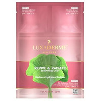 Luxaderme 3 Step Korean Facial Kit With Sheet Mask | Revive & Radiate | For Smooth & Glass Glow Skin | (Pack Of 1)