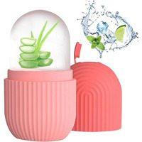 Rixtec Ice Roller For Face Women Skin Glowing Ice Cube Massager Face Puffiness Relief Massage Skin Care Tools For Face Eye Face Ice Roller, Face Massager, Ice Massage Roller (Multi Color) (Facial Roller)