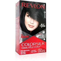 Revlon Colorsilk Permanent Hair Color For Women, Salon Perfect Hair Colour At Home With 100% Grey Coverage | Pro-Keratin & No Ammonia | Up To 8 Weeks Of Colour | Shade - Soft Black 1Wn (Pack Of 1)
