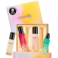Moody Premium Perfume Gift Set Of 4 For Women | Mother's Day Gift Hamper | Long Lasting Edp Fragrance Scent Upto 8 Hours | Birthday Gift | Perfume Spray Set, Pack Of 4X20Ml
