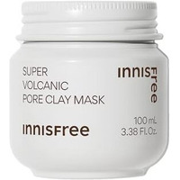 Innisfree Super Volcanic Pore Clay Mask 100Ml |Korean Face Mask For Pore Tightening, Oil Control & Deep Cleansing Mask | Blackhead Removal | Triple Exfoliation With Volcanic Clusters & Aha