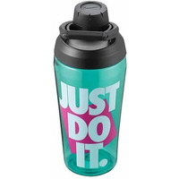 Nike Sipper Hypercharge Chug Bottle, Washed Teal/Black/White, 16 Oz (473 Ml)