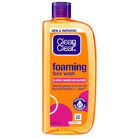 Clean & Clear Foaming Facewash For Oily Skin, Brown, 240Ml