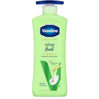 Vaseline Intensive Care, Aloe Fresh Hydrating Body Lotion, 400 Ml, For Fresh, Hydrated Skin, With 100% Pure Aloe Vera Extract, For Dry, Rough Skin, For Men & Women