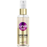 Sunsilk Super Shine Hair Serum For Dry Frizzy Hair, Vitamin E Nourishment, 48 Hour Frizz Free, Non-Sticky, 100Ml
