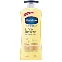 Vaseline Non Greasy, Long Lasting Moisturisation Intensive Care Deep Moisture Body Lotion For Healthy, Glowing Skin For Dry Skin- 600 Ml