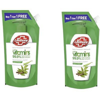 Lifebuoy Nature Germ Protection Green Tea Liquid Handwash Refill, Fights Bacteria And Viruses, Maintains Hand Hygiene, 750 Ml (Buy 1 Get 1 Free)