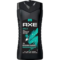 Axe Apollo 3 In 1 Body, Face & Hair Wash For Men, Long-Lasting Refreshing Sage & Cedarwood Fragrance For Up To 12Hrs, Natural Origin Ingredients, No Parabens, Dermatologically Tested, 250Ml