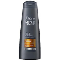 Dove Men+Care Thick & Strong 2In1 Shampoo+Conditioner, 340 Ml