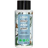 Love Beauty & Planet Coconut Water And Mimosa Flower Sulfate Free Volume And Bounty Shampoo|| No Parabens|| No Dyes|| 100% Organic Coconut Oil|| 400Ml