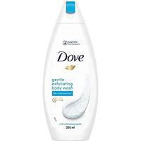 Dove Gentle Exfoliating Nourishing Body Wash, Mild Cleanser Moisturizes Skin, Balances Ph, For All Skin Type, 250 Ml