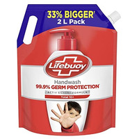 Lifebuoy Total 10 Germ Protection Liquid Handwash Refill Canister, 2 L | Kills 99.9% Germs | Liquid Handwash Fights Bacteria & Viruses