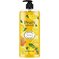 Pears Naturale Refreshing Vitamin C Body Wash With Natural Yuzu Lemon, Vitamin C & Honey Extract | For Refreshed & Radiant Skin| 750 Ml