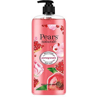 Pears Naturale Brightening Pomegranate Bodywash With Glycerine, Paraben Free, Soap Free, Eco Friendly, Dermatologically Tested, 750 Ml