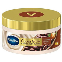 Vaseline Cocoa Glow Whipped Body Butter, 180 G. Cocoa & Shea Butter For Glowing Soft Skin