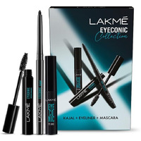 Lakm Glossy Liquid Eyeconic Collection - Eye Regime Kit, Black