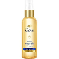 Dove All Day Nourish + Uv Protect Hair Serum For All Hair Types With Bio Protein Care 48Ml