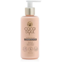 Coco Soul Hair + Scalp Conditioner With Coconut & Ayurveda For Frizz-Free | Shiny | Strong & Silky Hair Paraben & Sulphate Free | 200Ml