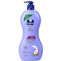 Parachute Advansed Deep Nourish Body Lotion For Women & Men, Dry Skin, 600Ml | Pure Coconut Milk, 100% Natural, 72H Moisturisation