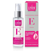Livon Professional Smoothening Serum For Women & Men | With Vitamin E, Avocado & Almond Oil | For Smoother, Stronger & Frizz-Free Hair | No Paraben, Sulphate Or Mineral Oil | All Hair Types | 100Ml