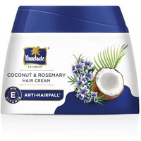 Parachute Advansed Coconut & Rosemary Hair Cream 210Ml | Anti  Hairfall | 10X Hair Breakage Reduction | 2X Smoother, Softer Hair | Leave-In Hair Cream | Pre Wash Hair Cream | For Men & Women
