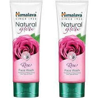 Himalaya Rose Face Wash 100 Ml (Pack Of 2)