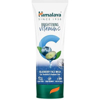 Himalaya Brightening Vitamin C Blueberry Face Wash | Brightening Face Cleanser | Remove Dull Skin | 100Ml