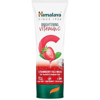 Himalaya Brightening Vitamin C Strawberry Face Wash | Brightening Face Cleanser | Remove Dull Skin | 100Ml
