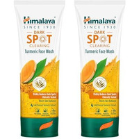 Himalaya Dark Spot Clearing Turmeric Face Wash | Reduce Dark Spots In 7 Days | Organically Sourced & Cold-Pressed Turmeric | 100Ml (Pack Of 2)