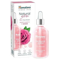 Himalaya Natural Glow Rose Face Serum I 5% Pure Rose Extract & Naturally Derived Hyaluronic Acid | Boosts Skin Glow In 1 Week I 30 Ml