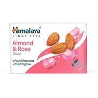 Himalaya Herbals Moisturizing Almond And Rose Soap, 125G