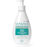 Dr. Reddy's Venusia Max Intensive Moisturizing Lotion | Dermatologist Recommended | Clinically Proven, Long-Lasting Moisturization | For Normal To Very Dry Skin | Cocoa Butter, Shea Butter, Mango Butter And Aloe Butter | 500 G