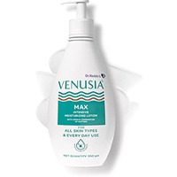 Dr. Reddy's Venusia Max Intensive Moisturizing Lotion | Dermatologist Recommended | Clinically Proven, Long-Lasting Moisturization | For Normal To Very Dry Skin | Cocoa Butter, Shea Butter, Mango Butter And Aloe Butter | 300 G