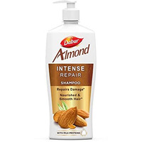 Dabur Almond Shampoo - 650 Ml | For Nourished & Smooth Hair | Intense Nourishment | Helps In Hair Strenghtening | With Almond-Vita Complex & Milk Extracts